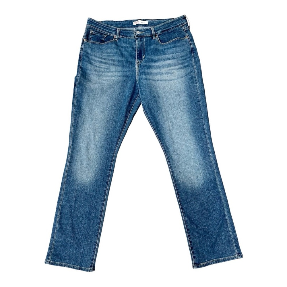 Signature Levi Strauss Blue Jeans 14S - W32 L30 No Rise Straight